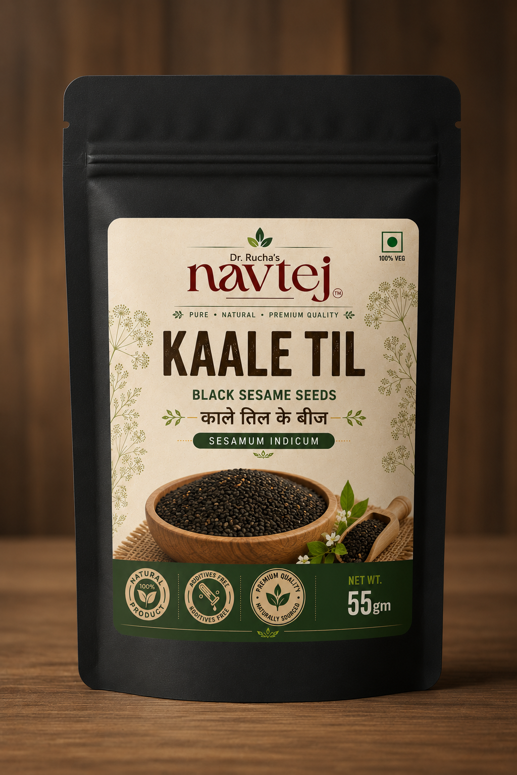 Gajar Beej / Kaale Til - Combo Pack (55gm x 2)