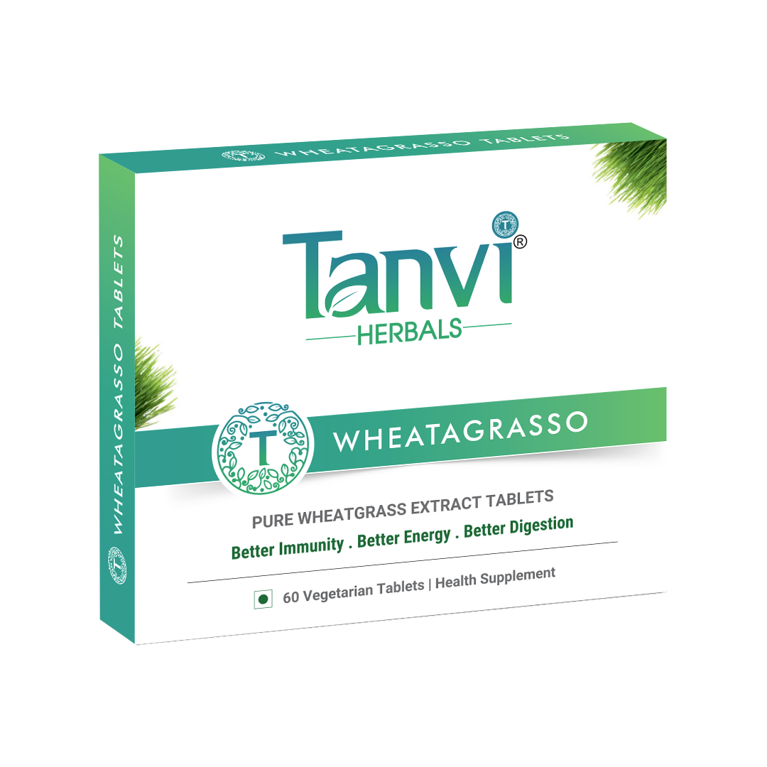 Wheatagrasso Tablets | Dr Rucha Tanvi Herbals