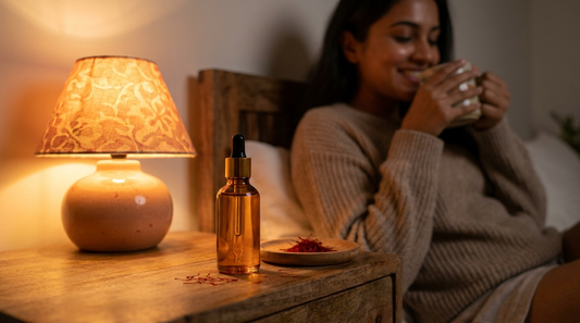 रात्रीच्या skincare रूटीनमध्ये Kumkumadi Tailam - तेजस्वी त्वचेसाठी