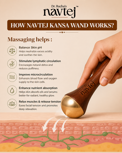 Navtej Kansa Wand Face & Foot Massage