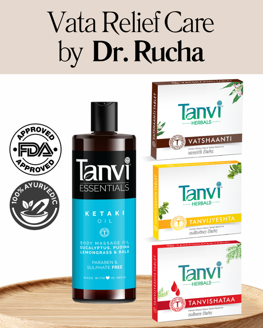 Vata Relief Care Kit – Ayurvedic Treatment by Dr Rucha
