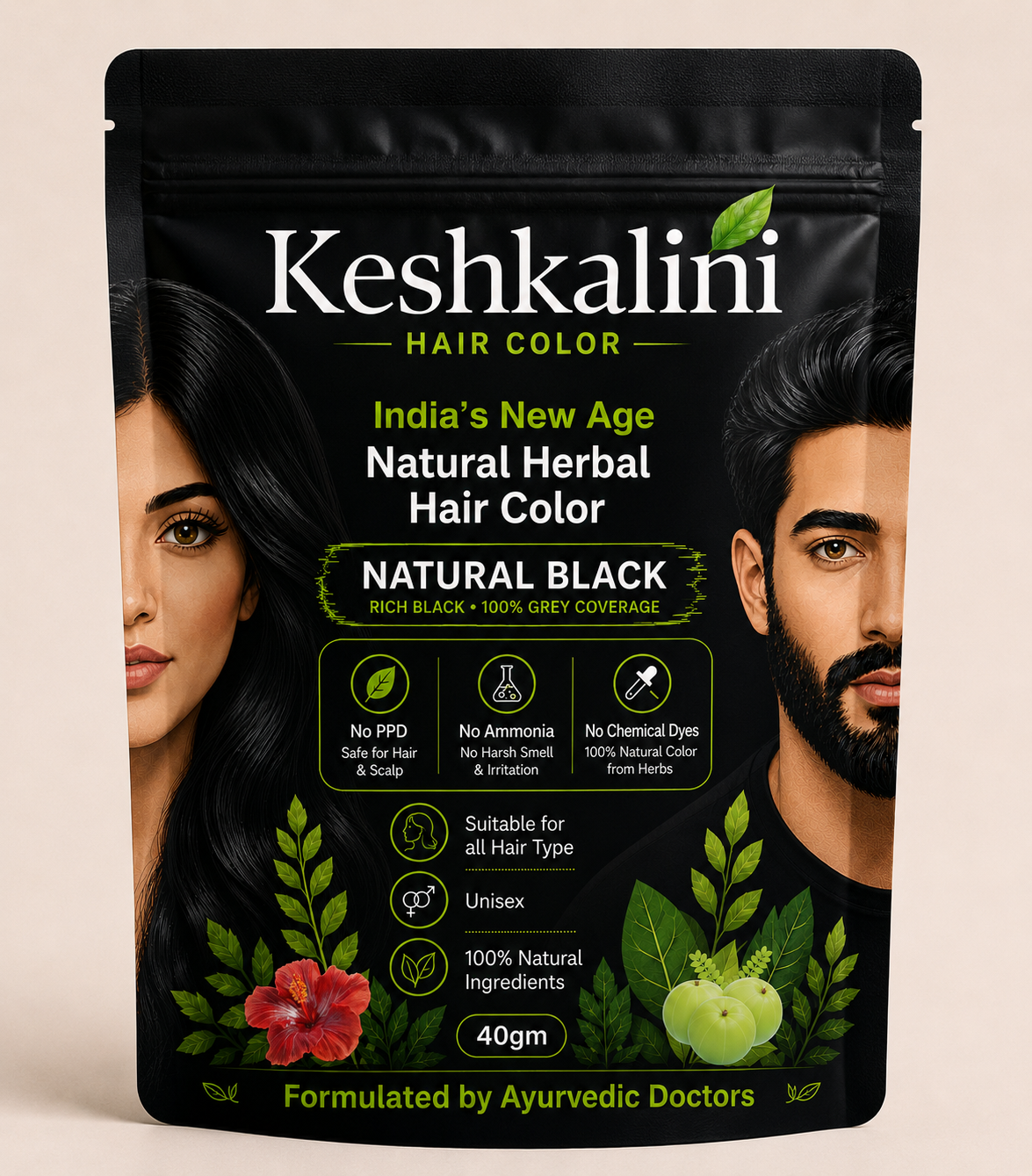 Keshkalini - India's New-Age Herbal Hair Color