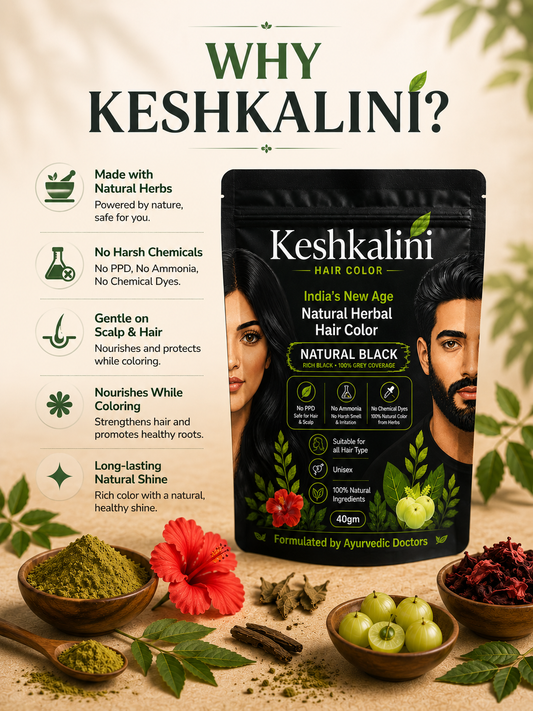Keshkalini - India's New-Age Herbal Hair Color