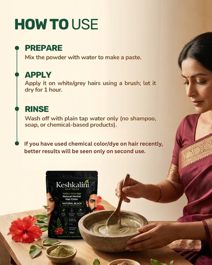 Keshkalini - India's New-Age Herbal Hair Color
