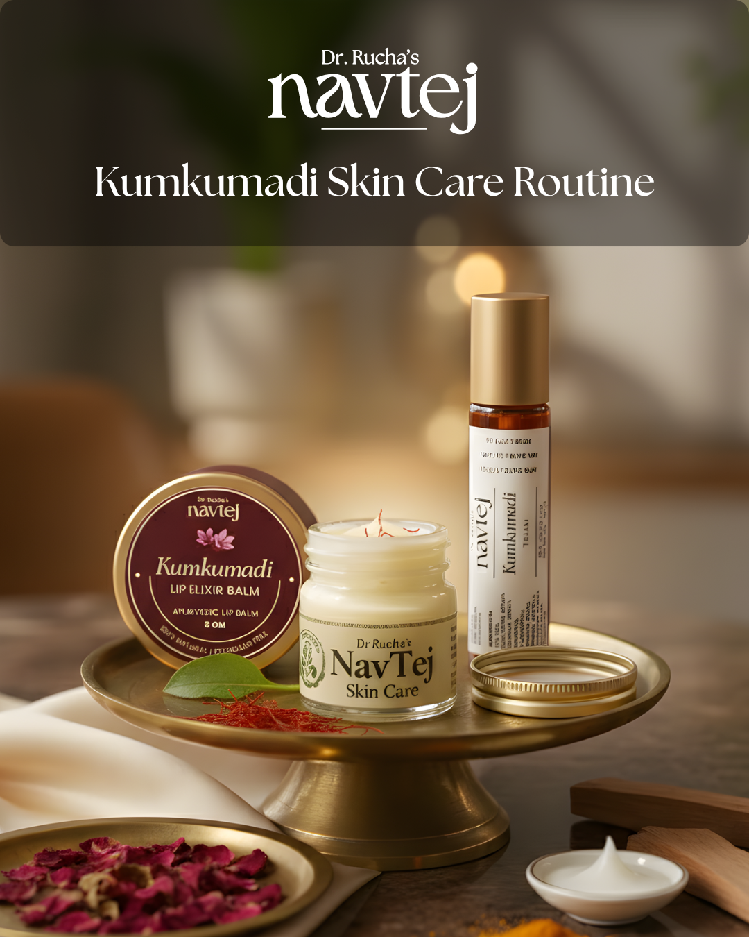 Kumkumadi Skin Care Routine - Ayurvedic Treatment by Dr Rucha