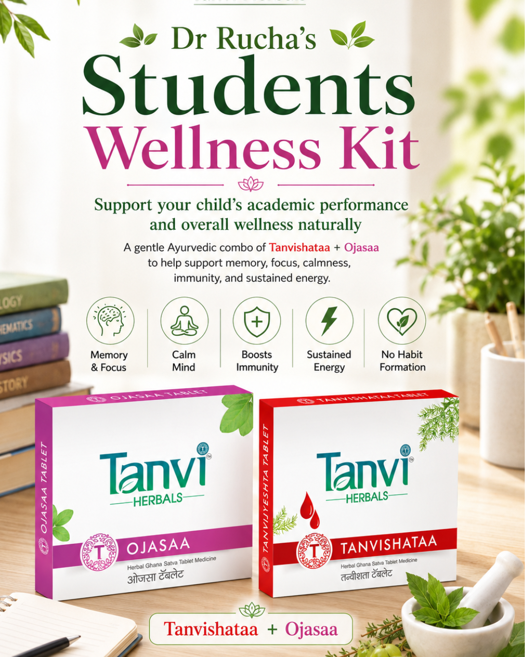 Students Wellness Kit – Ayurvedic Treatment by Dr Rucha